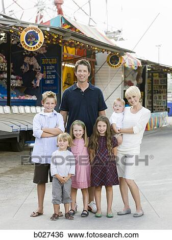 family at the carnival View Large Photo Image Stock Photograph - family at the carnival. Fotosearch