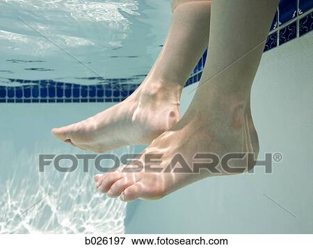feet underwater View Large Photo Image Stock Photo - feet underwater. Fotosearch