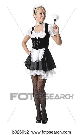 Stock Image - french maid. Fotosearch