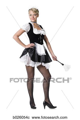 Stock Image - french maid. Fotosearch