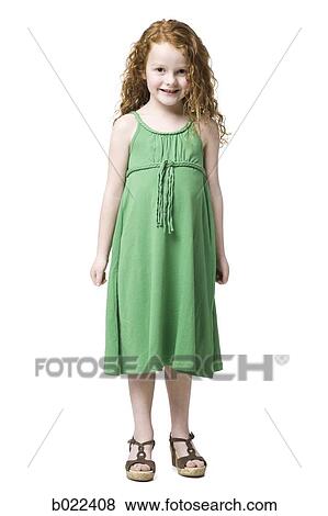 girl in a green dress View Large Photo Image Stock Photo - girl in a green dress. Fotosearch