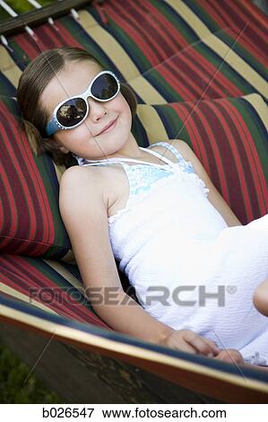 girl in a hammock View Large Photo Image Stock Photo - girl in a hammock. Fotosearch