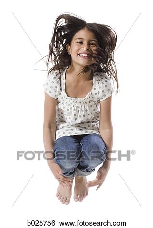girl jumping View Large Photo Image Stock Photograph - girl jumping. Fotosearch