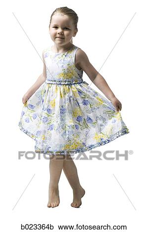 Stock Image - girl looking at camera. Fotosearch