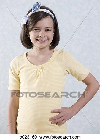 girl with hand on hip View Large Photo Image Stock Image - girl with hand on hip. Fotosearch