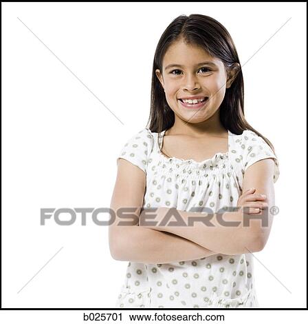 girl with her arms folded View Large Photo Image Stock Image - girl with her arms folded. Fotosearch