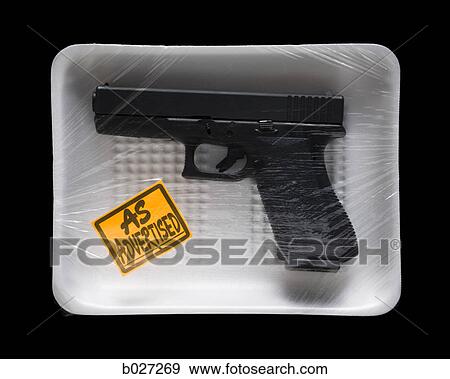 Stock Photo - glock handgun. Fotosearch