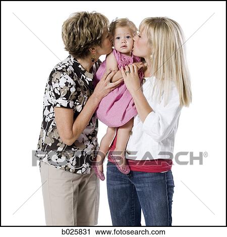 grandmother, mother and daughter View Large Photo Image Stock Image - grandmother, mother and daughter. Fotosearch