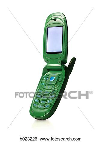 green cell phone View Large Photo Image Stock Photograph - green cell phone. Fotosearch