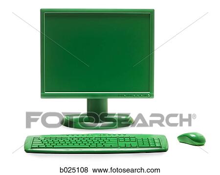 green computer View Large Photo Image Stock Photo - green computer. Fotosearch