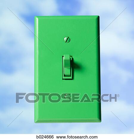 green light switch View Large Photo Image Stock Photograph - green light switch. Fotosearch
