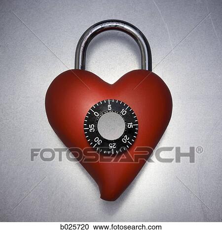 heart lock View Large Photo Image Stock Image - heart lock. Fotosearch