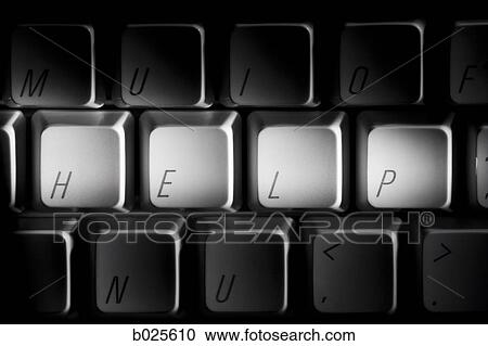 help written on computer keyboard keys View Large Photo Image Stock Image - help written on computer keyboard keys. Fotosearch