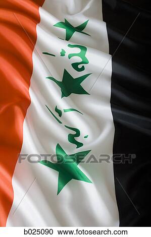 iraqi flag View Large Photo Image Stock Image - iraqi flag. Fotosearch