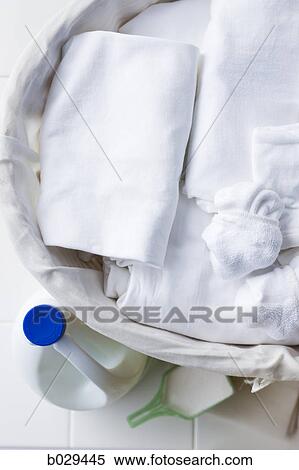 laundry basket with whites in it View Large Photo Image Stock Photography - laundry basket with whites in it. Fotosearch