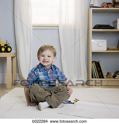 little boy in his bedroom View Large Photo Image Picture - little boy in his bedroom. Fotosearch