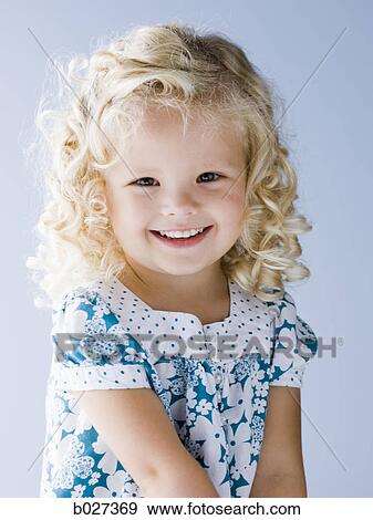 little girl smiling View Large Photo Image Stock Photo - little girl smiling. Fotosearch
