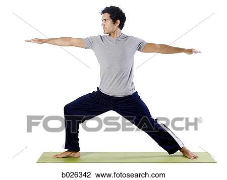 man doing yoga View Large Photo Image Stock Image - man doing yoga. Fotosearch