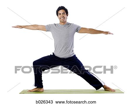 man doing yoga View Large Photo Image Stock Image - man doing yoga. Fotosearch