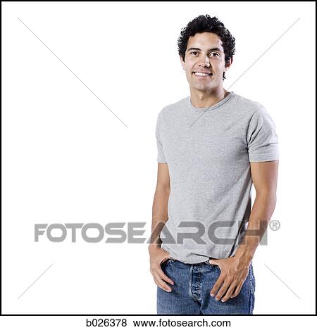 man in a grey shirt View Large Photo Image Stock Photo - man in a grey shirt. Fotosearch