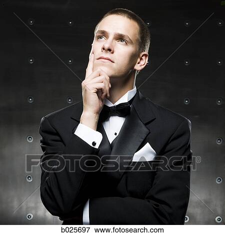 man in a tuxedo View Large Photo Image Stock Photo - man in a tuxedo. Fotosearch