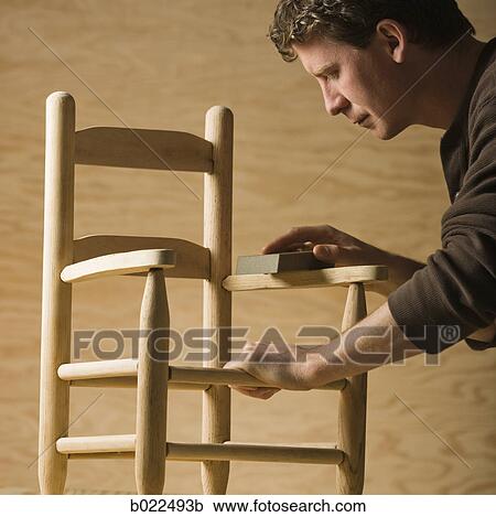 man making a chair View Large Photo Image Stock Image - man making a chair. Fotosearch