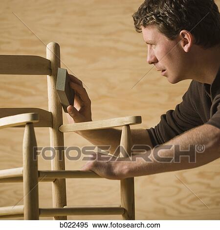 man making a chair View Large Photo Image Stock Photography - man making a chair. Fotosearch
