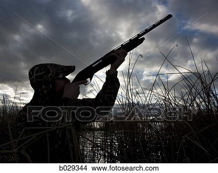 man out hunting View Large Photo Image Picture - man out hunting. Fotosearch