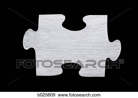 metallic puzzle piece View Large Photo Image Stock Photo - metallic puzzle piece. Fotosearch