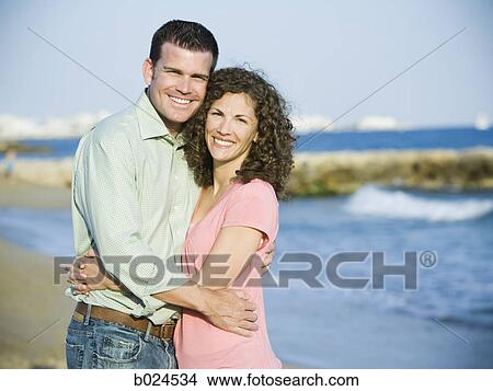 mid adult couple at the beach View Large Photo Image Picture - mid adult couple at the beach. Fotosearch