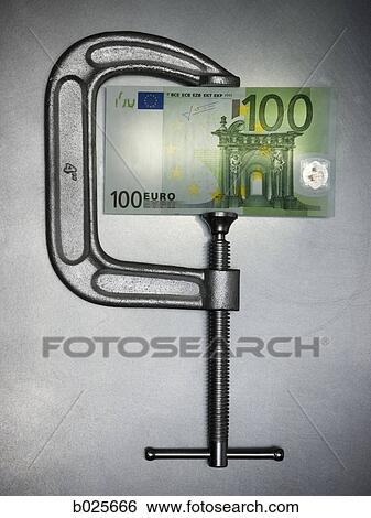 money in a clamp View Large Photo Image Stock Photograph - money in a clamp. Fotosearch
