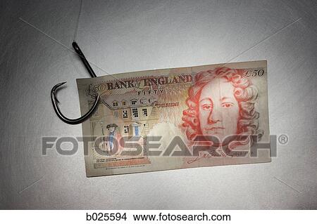 money on a fish hook View Large Photo Image Picture - money on a fish hook. Fotosearch