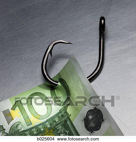 money on a fish hook View Large Photo Image Picture - money on a fish hook. Fotosearch