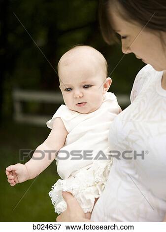 mother and baby girl View Large Photo Image Stock Photo - mother and baby girl. Fotosearch