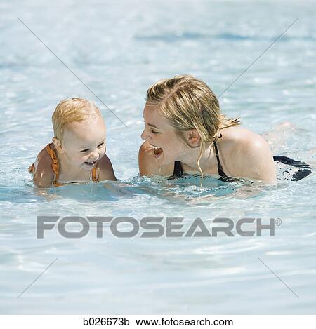Stock Image - mother and daughter. Fotosearch