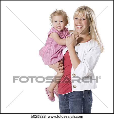 Stock Photo - mother and daughter. Fotosearch