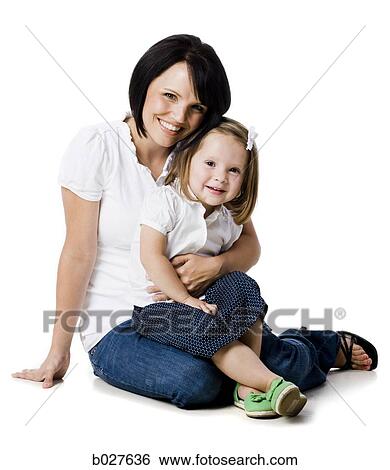 mother and young daughter View Large Photo Image Stock Photograph - mother and young daughter. Fotosearch