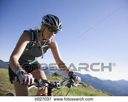 mountain biker View Large Photo Image Stock Photo - mountain biker. Fotosearch