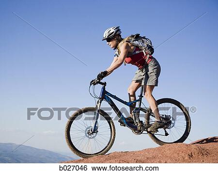 mountain biker View Large Photo Image Stock Photograph - mountain biker. Fotosearch