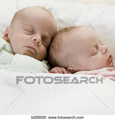 newborn brother and sister View Large Photo Image Stock Image - newborn brother and sister. Fotosearch