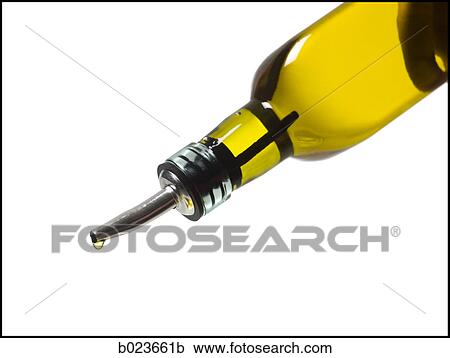 olive oil pouring out of a bottle View Large Photo Image Stock Image - olive oil pouring out of a bottle. Fotosearch
