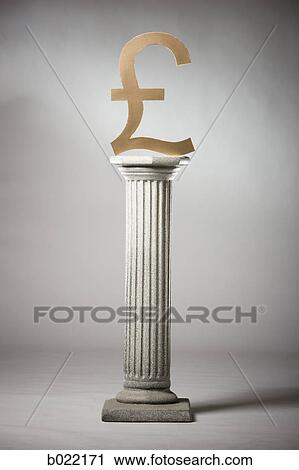 pound symbol on a pedestal View Large Photo Image Stock Image - pound symbol on a pedestal. Fotosearch