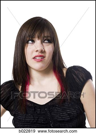 rocker girl View Large Photo Image Stock Photo - rocker girl. Fotosearch