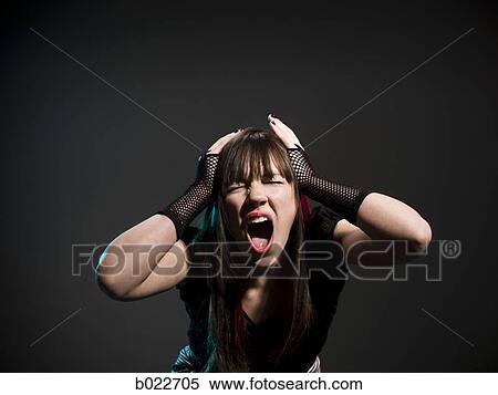rocker girl View Large Photo Image Stock Photography - rocker girl. Fotosearch
