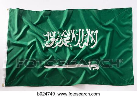 Stock Photo - saudi arabian flag. Fotosearch