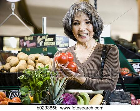 senior woman at the supermarket View Large Photo Image Stock Image - senior woman at the supermarket. Fotosearch