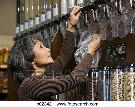 senior woman at the supermarket View Large Photo Image Stock Image - senior woman at the supermarket. Fotosearch