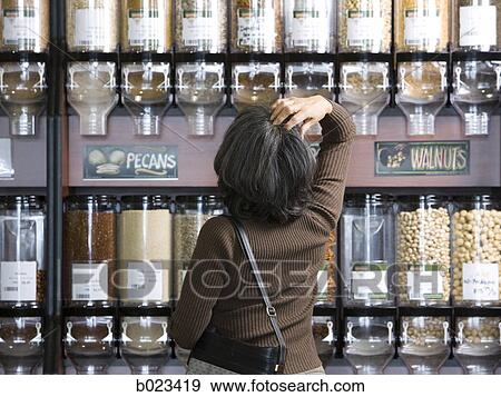 senior woman at the supermarket View Large Photo Image Stock Photo - senior woman at the supermarket. Fotosearch