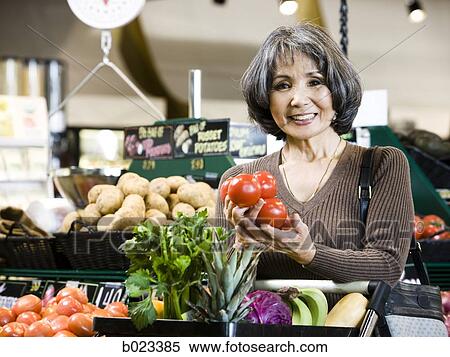 senior woman at the supermarket View Large Photo Image Stock Photography - senior woman at the supermarket. Fotosearch
