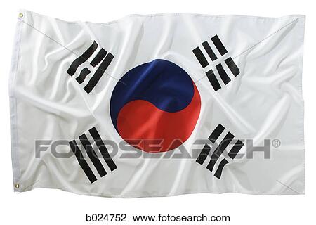 south korean flag View Large Photo Image Stock Image - south korean flag. Fotosearch